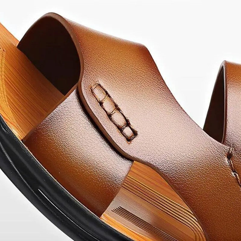 Varino Relaxed Double Strap Sandals