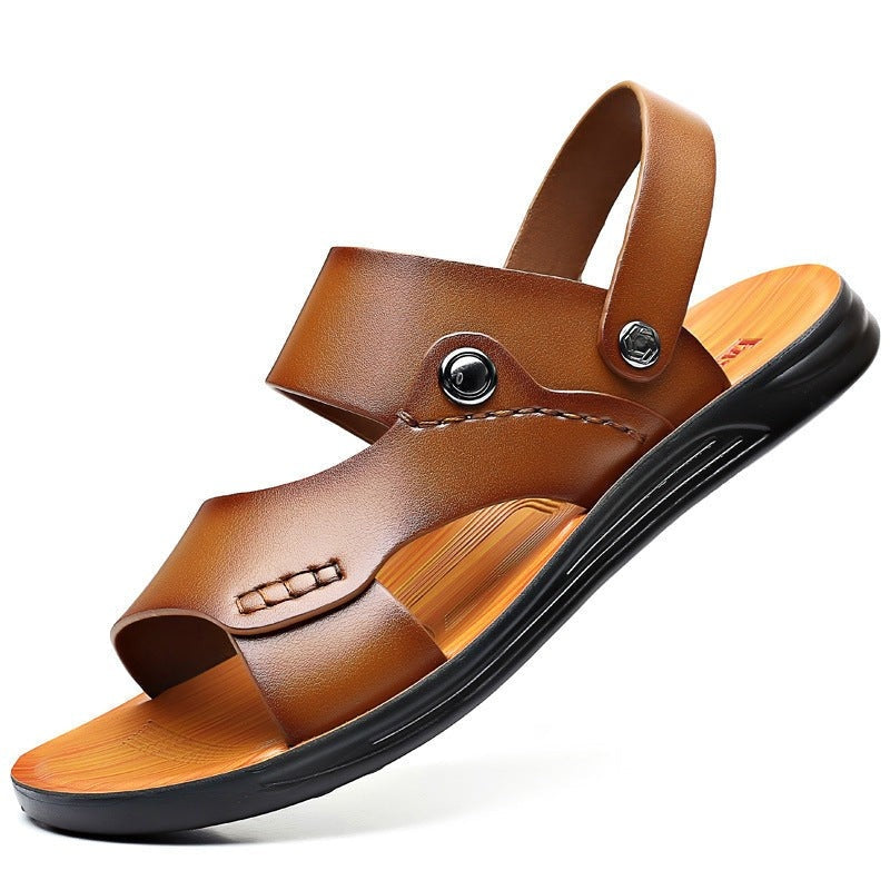 Varino Relaxed Double Strap Sandals