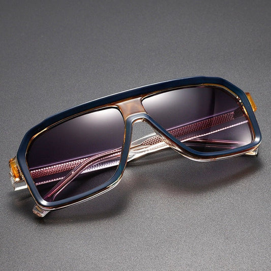 Varnor Oversized Gradient Shield Sunglasses