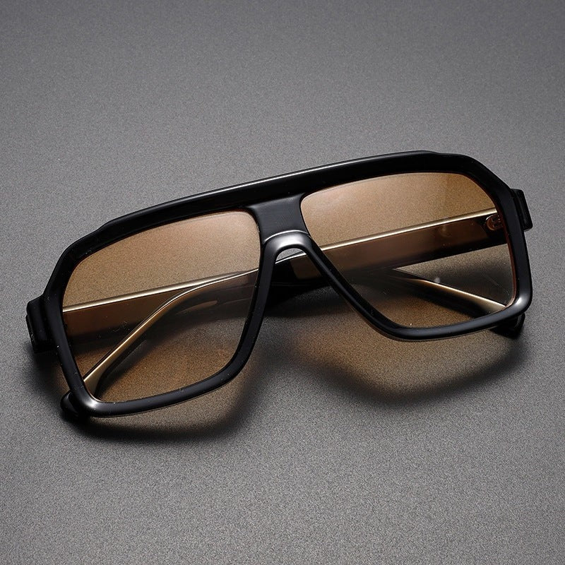 Varnor Oversized Gradient Shield Sunglasses