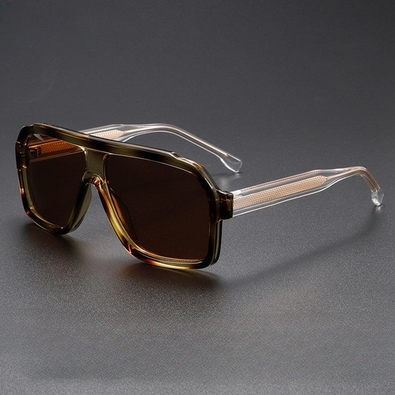 Varnor Oversized Gradient Shield Sunglasses