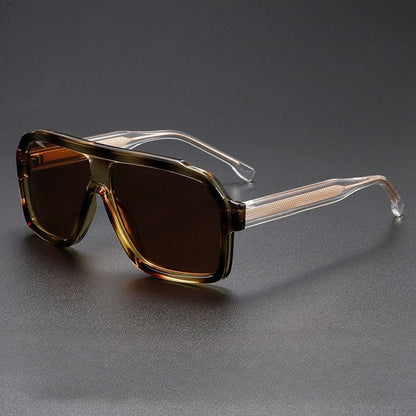 Varnor Oversized Gradient Shield Sunglasses