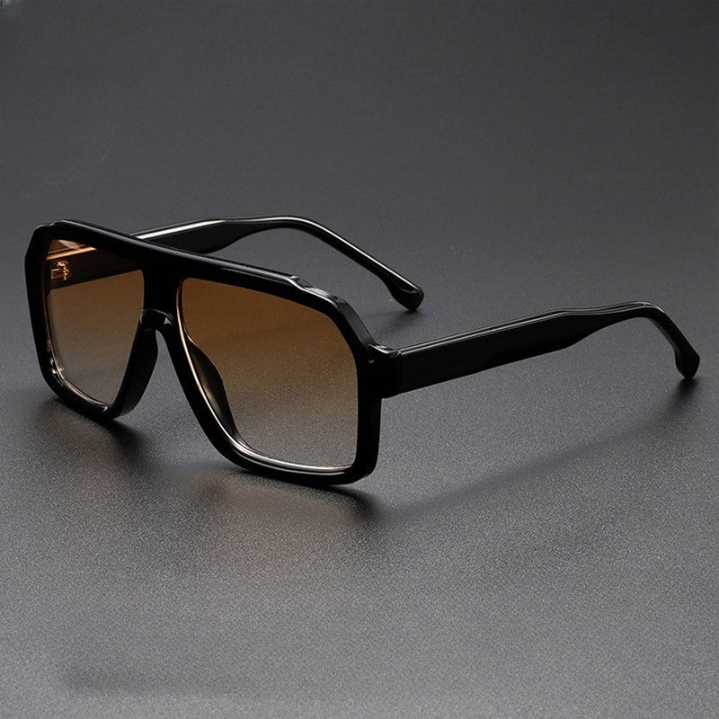 Varnor Oversized Gradient Shield Sunglasses