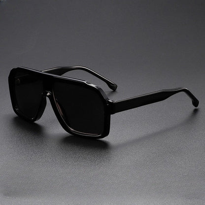 Varnor Oversized Gradient Shield Sunglasses
