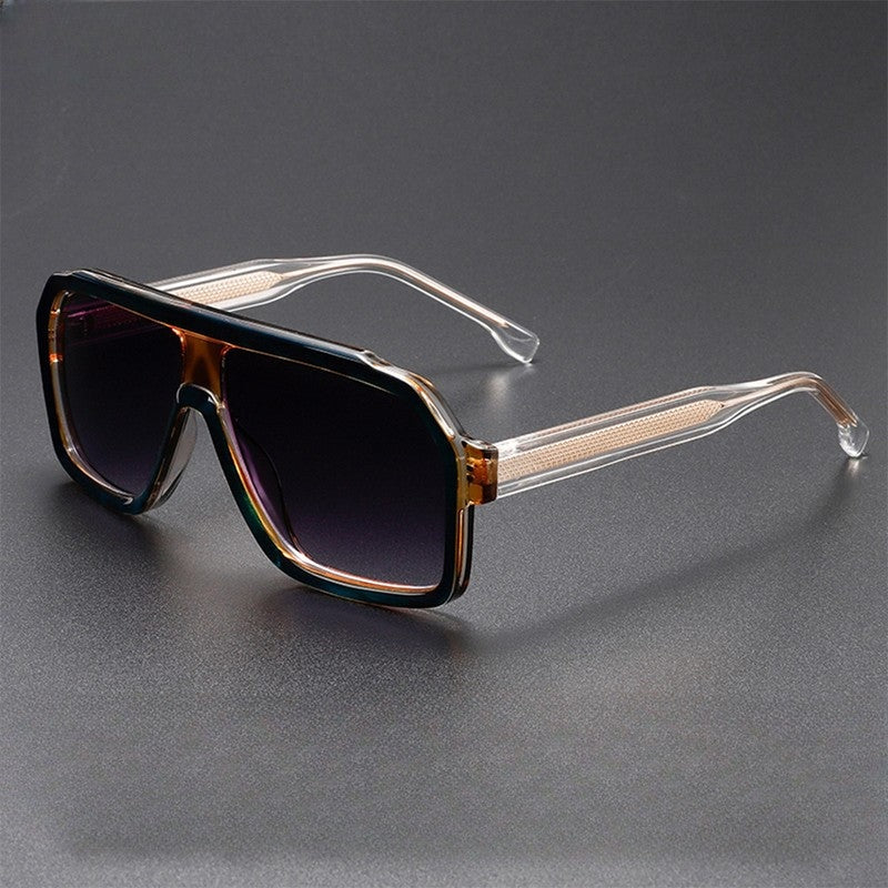 Varnor Oversized Gradient Shield Sunglasses