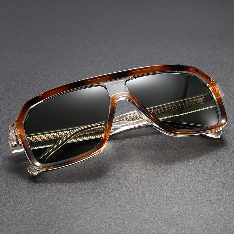 Varnor Oversized Gradient Shield Sunglasses