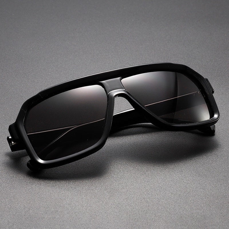 Varnor Oversized Gradient Shield Sunglasses