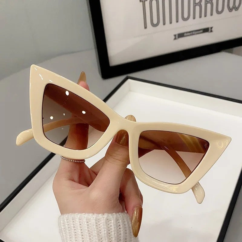Vesari Angular Cat Eye Sunglasses