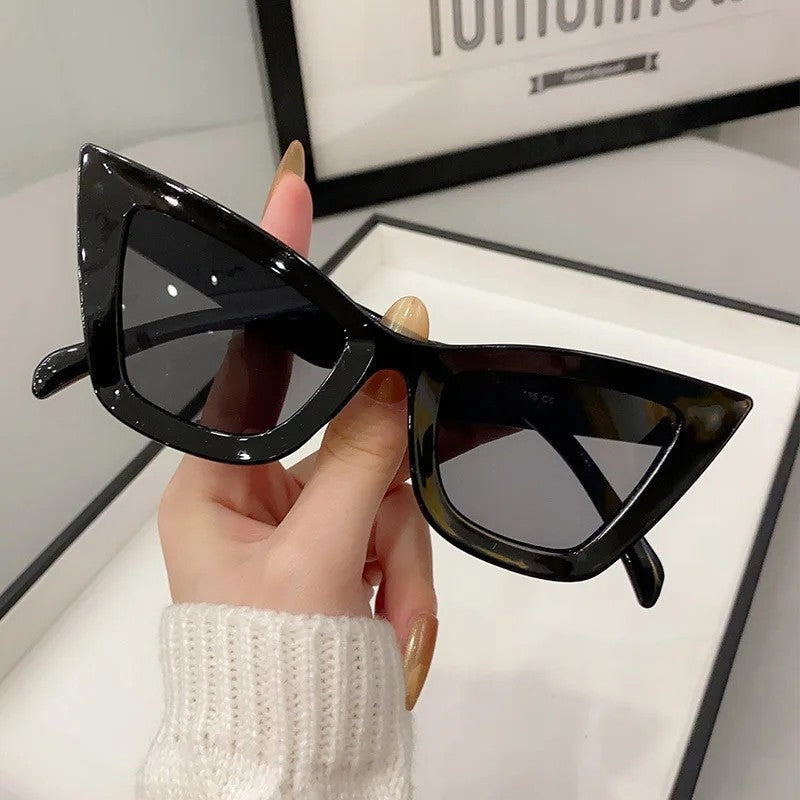 Vesari Angular Cat Eye Sunglasses