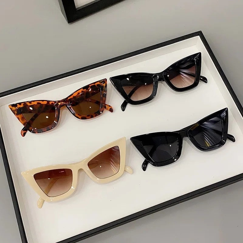 Vesari Angular Cat Eye Sunglasses