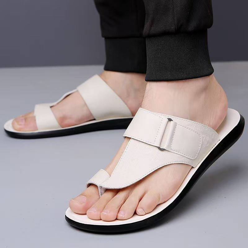 Virello Relaxed Buckle Slide Sandals