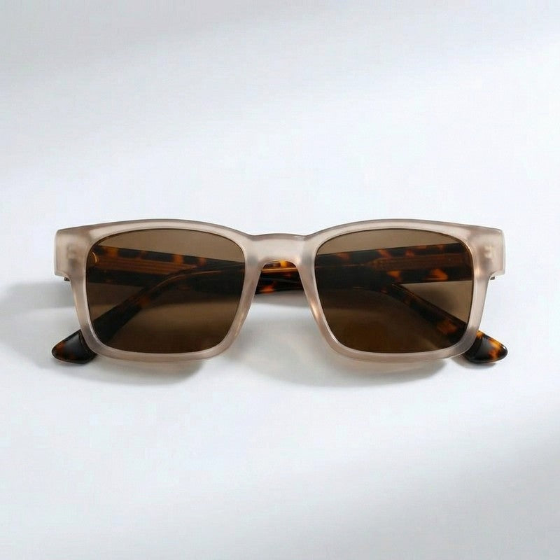 Virello Square Retro Polarized Sunglasses