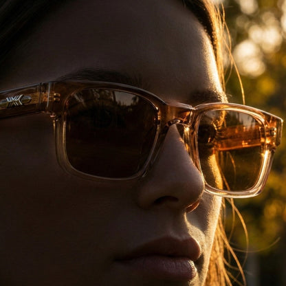 Virello Square Retro Polarized Sunglasses