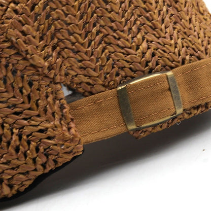 Woven Adjustable Summer Ivy Cap
